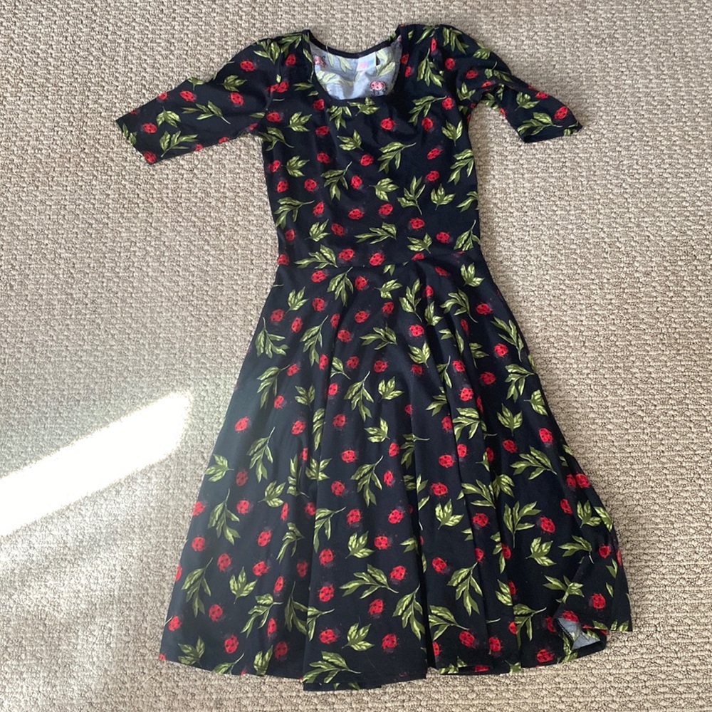 Lularoe fit and flare dress